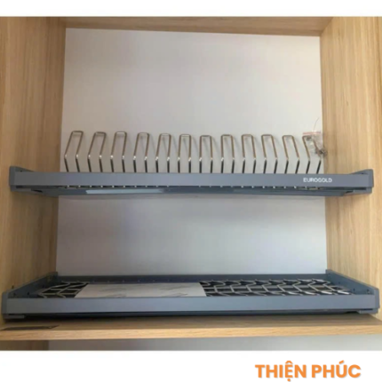 Giá bát cố định nan oval 304 Eurogold EPV80