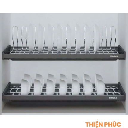 Giá bát cố định nan oval 304 Eurogold EPV80